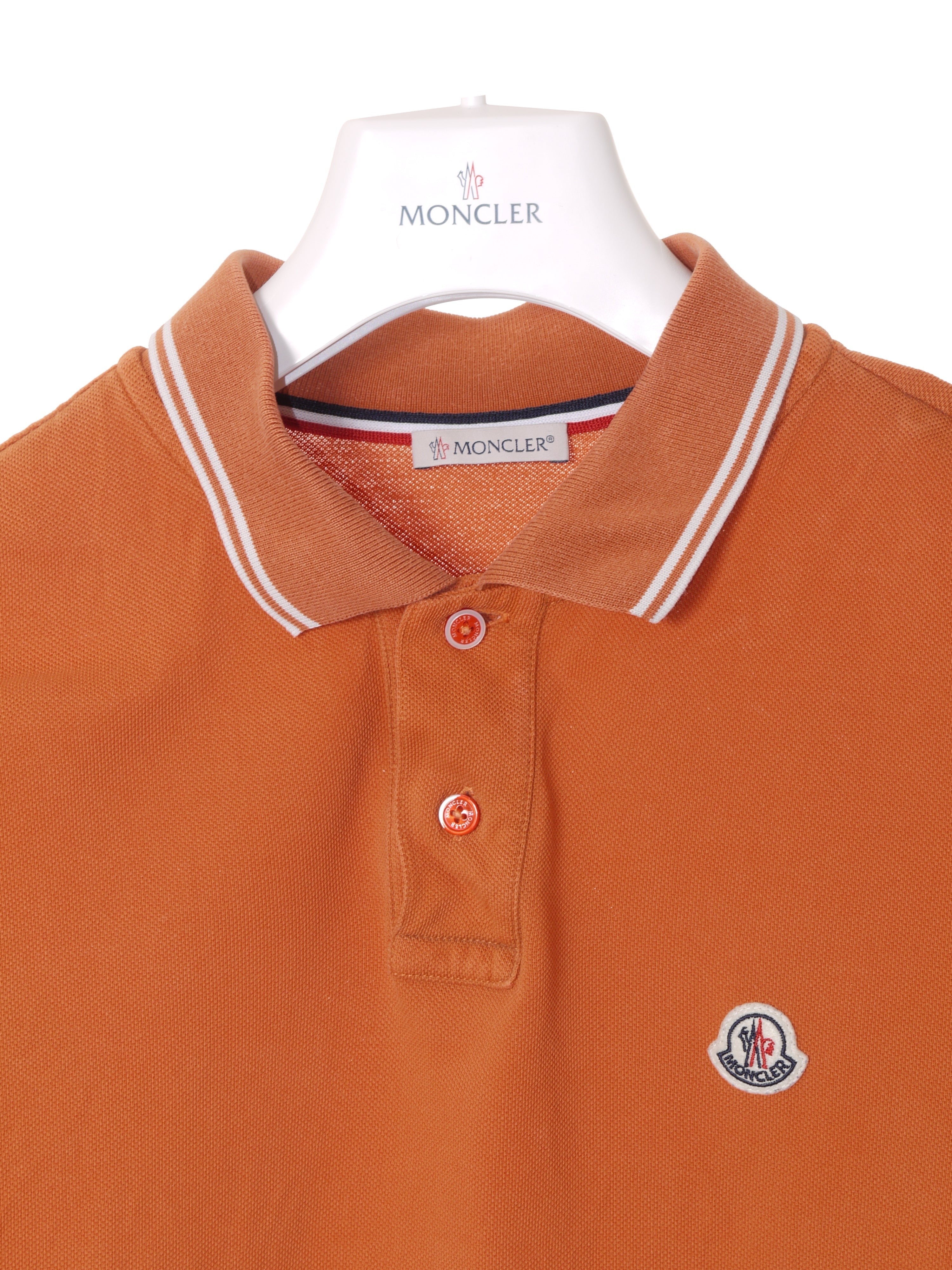 Moncler Polo, Herre 'Orange' Maglia (S)