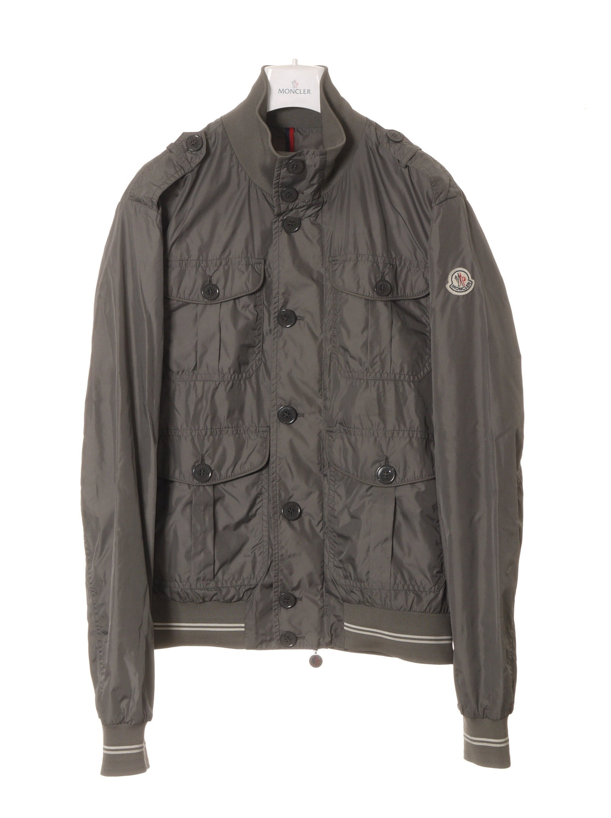 Moncler Vindjakke, Herre 'Grå' Delonix (M3)