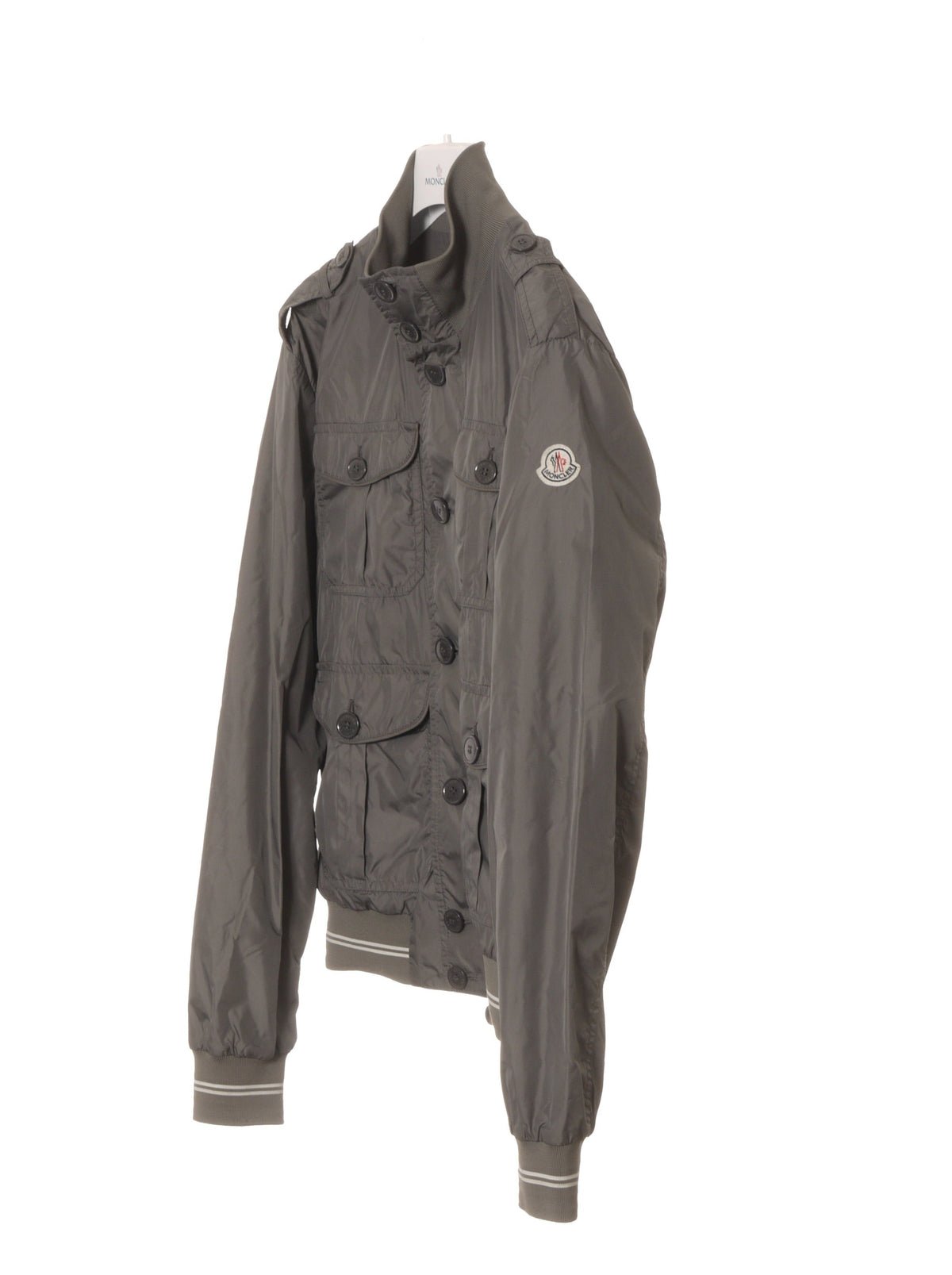 Moncler Vindjakke, Herre 'Grå' Delonix (M3)