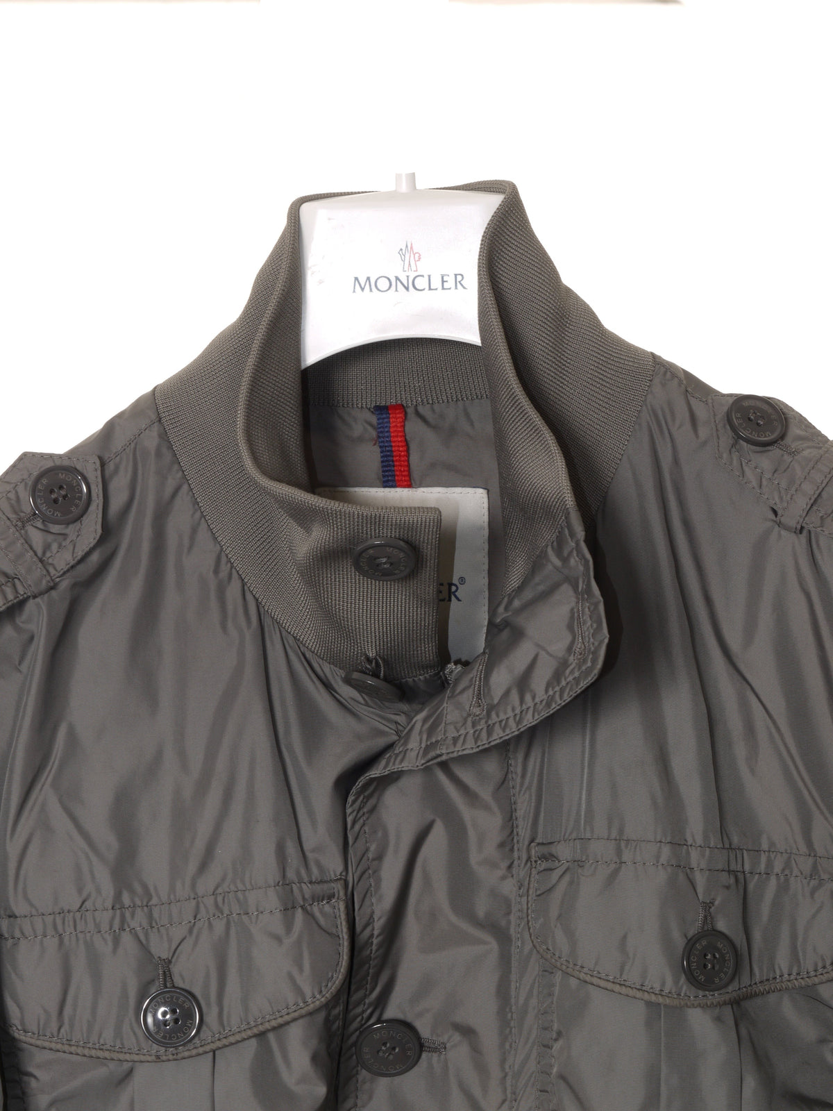 Moncler Vindjakke, Herre 'Grå' Delonix (M3)