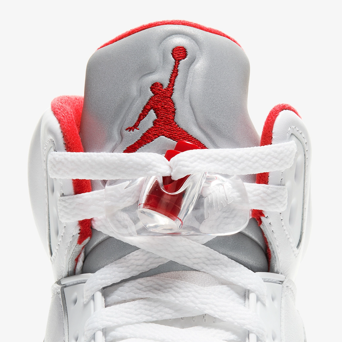 Nike Sneakers, Jordan 5 Retro ‘Fire Red Silver Tongue’