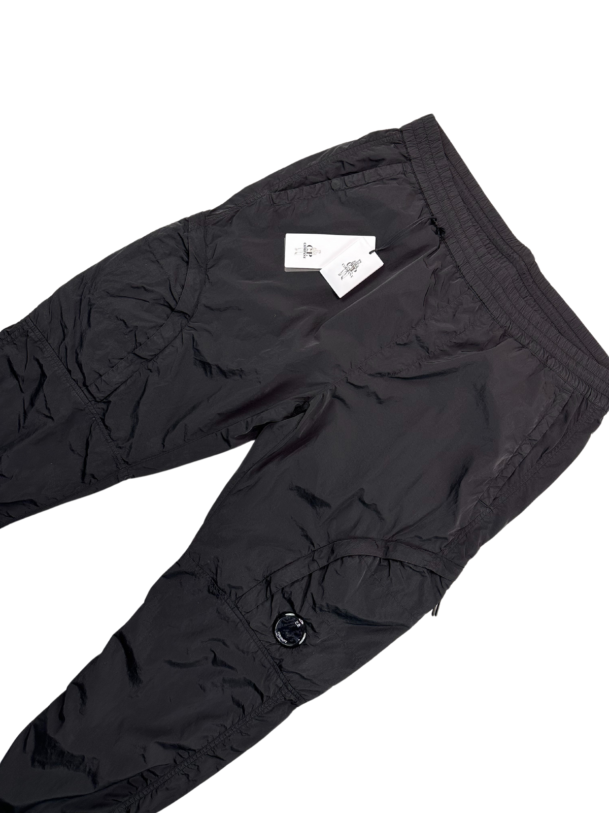 C.P. Company Pants, Herre Cargo 'Sort' (X-Large / 52)
