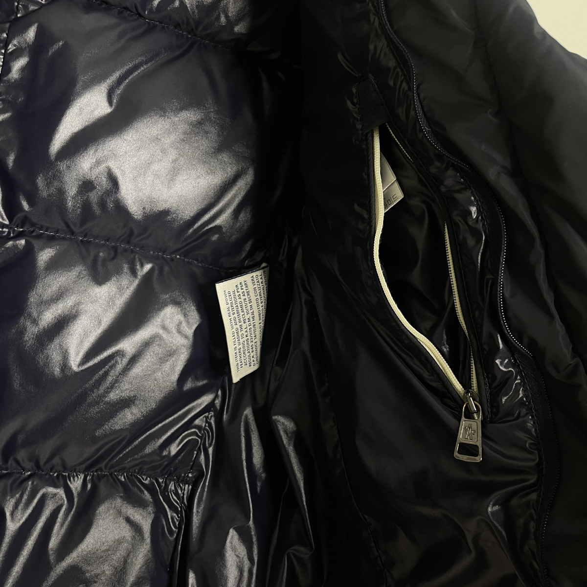 Moncler Jakke, Navy Puffer (M1)