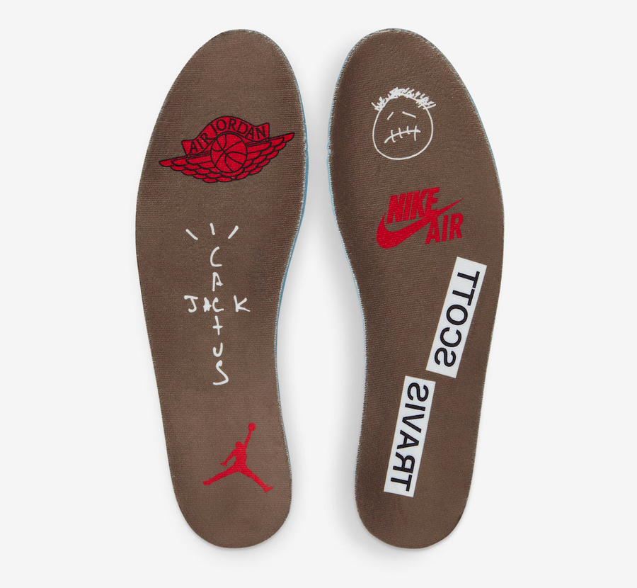 Nike Sneakers, Jordan 1 Retro Low OG SP ‘Travis Scott Reverse Mocha’