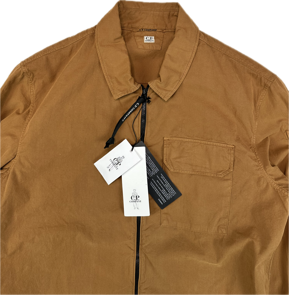 C.P. Company Overshirt, Herre 'Brun' (Medium)
