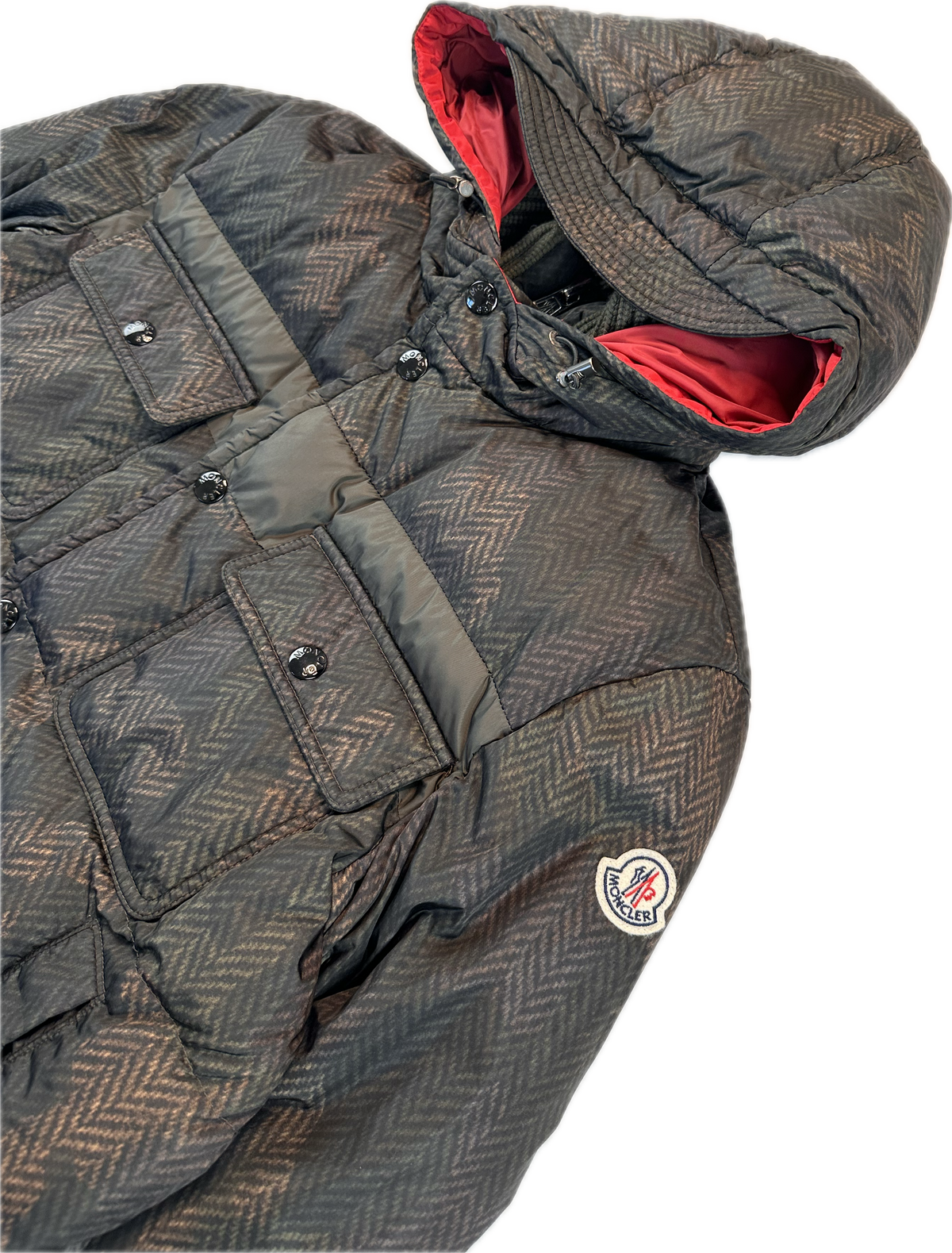 Moncler Vinterjakke, Herre 'Brun' Jacot (M2 / Medium)