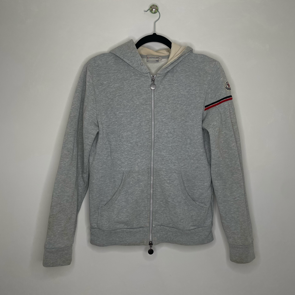 Moncler Cardigan, Grå Herre 'Maglia' Cardigan (S)