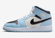 Nike Sneakers, Jordan 1 Mid ‘Ice Blue’ (GS)