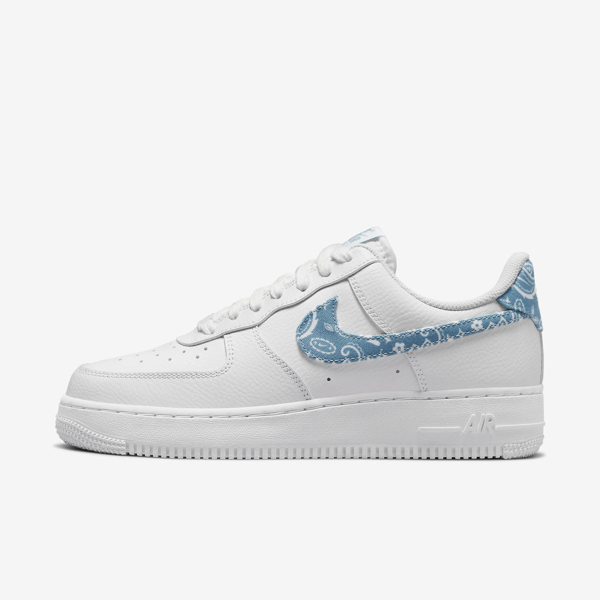 Nike Sneakers, Air Force 1 Low '07 Essential ‘White Worn Blue Paisley’ (W)