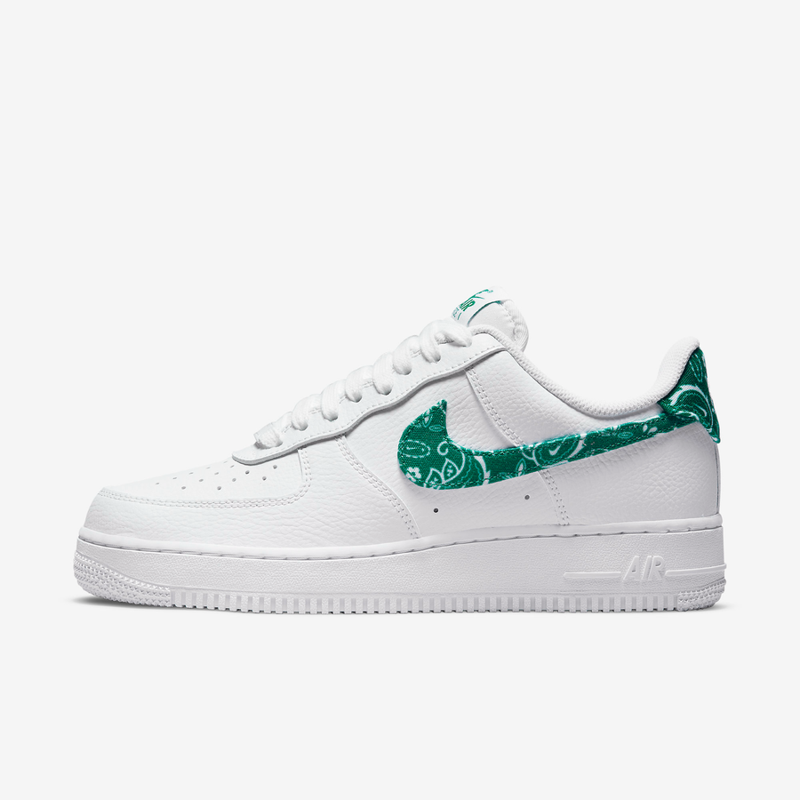 Nike Sneakers, Air Force 1 Low '07 Essential ‘White Green Paisley’ (W)