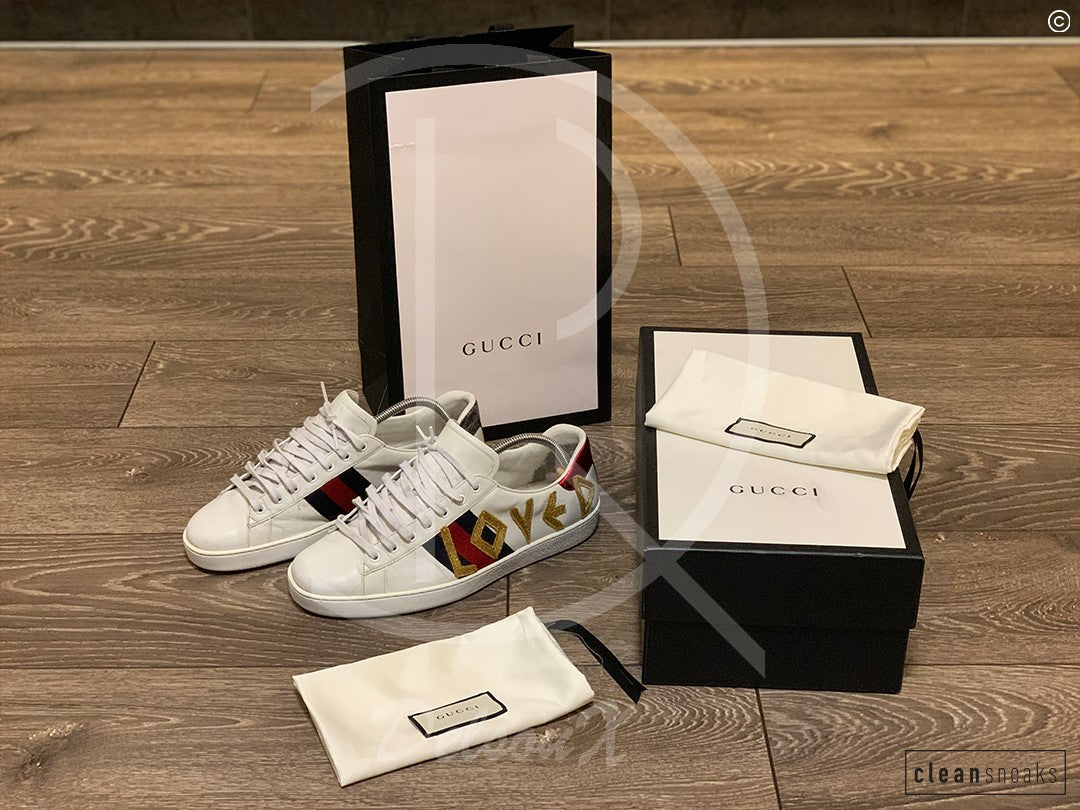 Gucci Ace 'Loved' (43.5) 👟