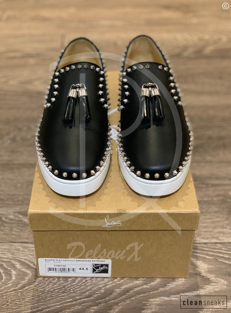 Christian Louboutin 'Rivapik Calf' Pik Boats (44.5) 🥶