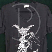 Saint Laurent T-shirt ‘Malibu’ Black (M) 🏝