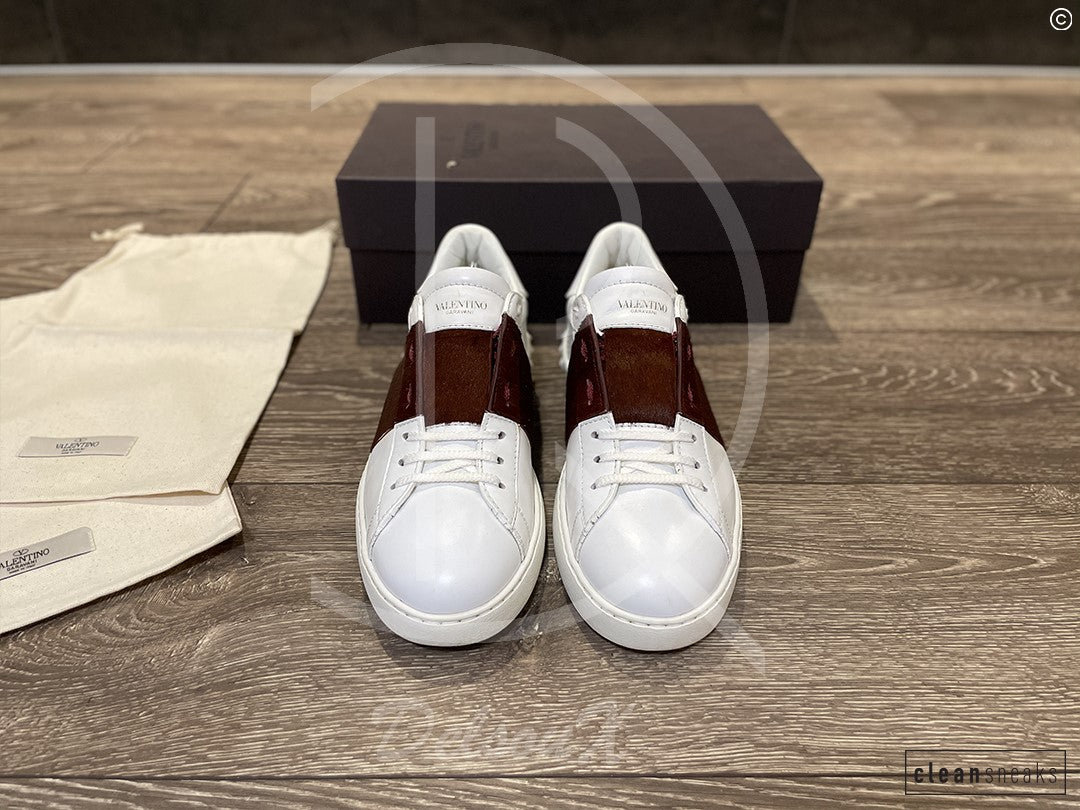 Valentino Open 'Pony Skin' Red Stripe (42.5) 🥸