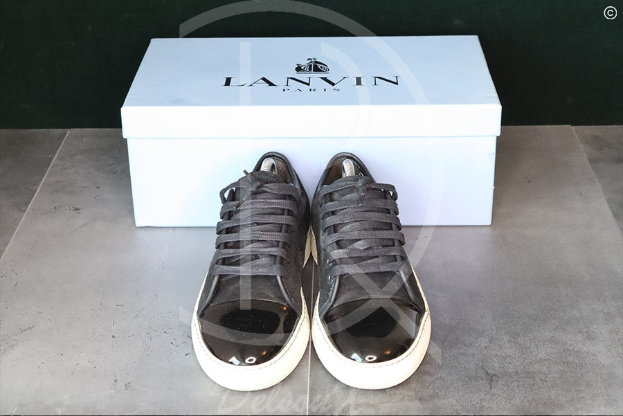 Lanvin ‘Black Suede' Lak Toe (39) 🖤