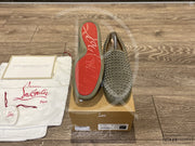Christian Louboutin 'Poivre Vert Mat' Roller Boat (43.5) 🎢