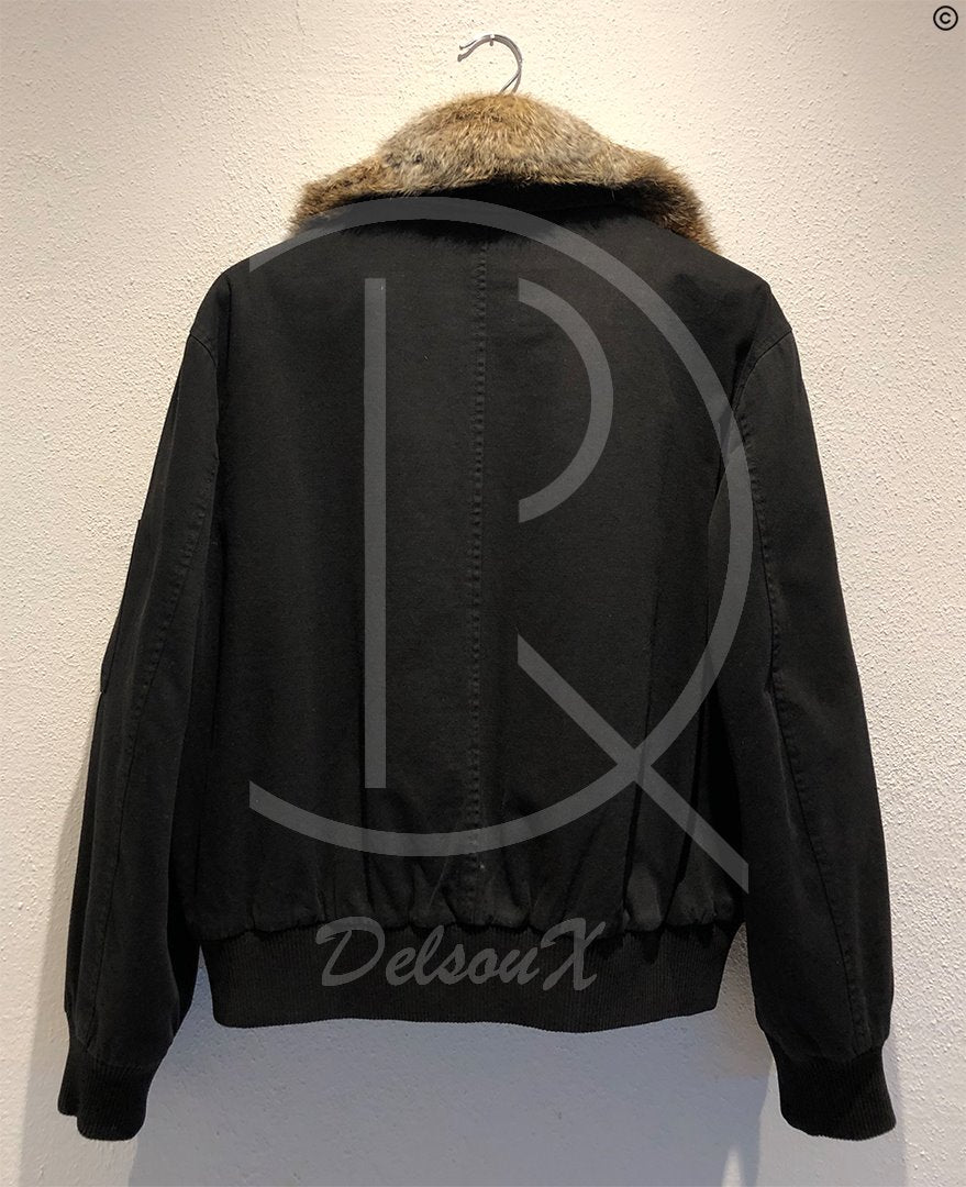 Ojardorf Fur Bomber Jacket (M) 🍂