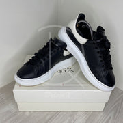 Alexander McQueen Herre 'Black Leather' Oversized (43) ♠️
