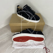 Christian Louboutin 'Black Mat' Junior Spikes Herre (44) 🧢