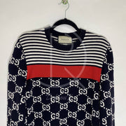 Gucci GG Stripe Sweatshirt Herre (S) 🌹