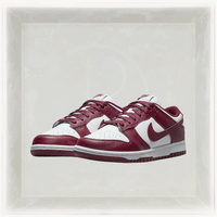 Nike Sneakers, Dunk Low Bordeaux (W) 🧶