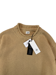 C.P. Company Sweater, Herre Lambswool 'Beige' (X-Large / 52)