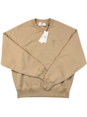 AMI Crewneck, Heart 'Beige' (Medium) 😁
