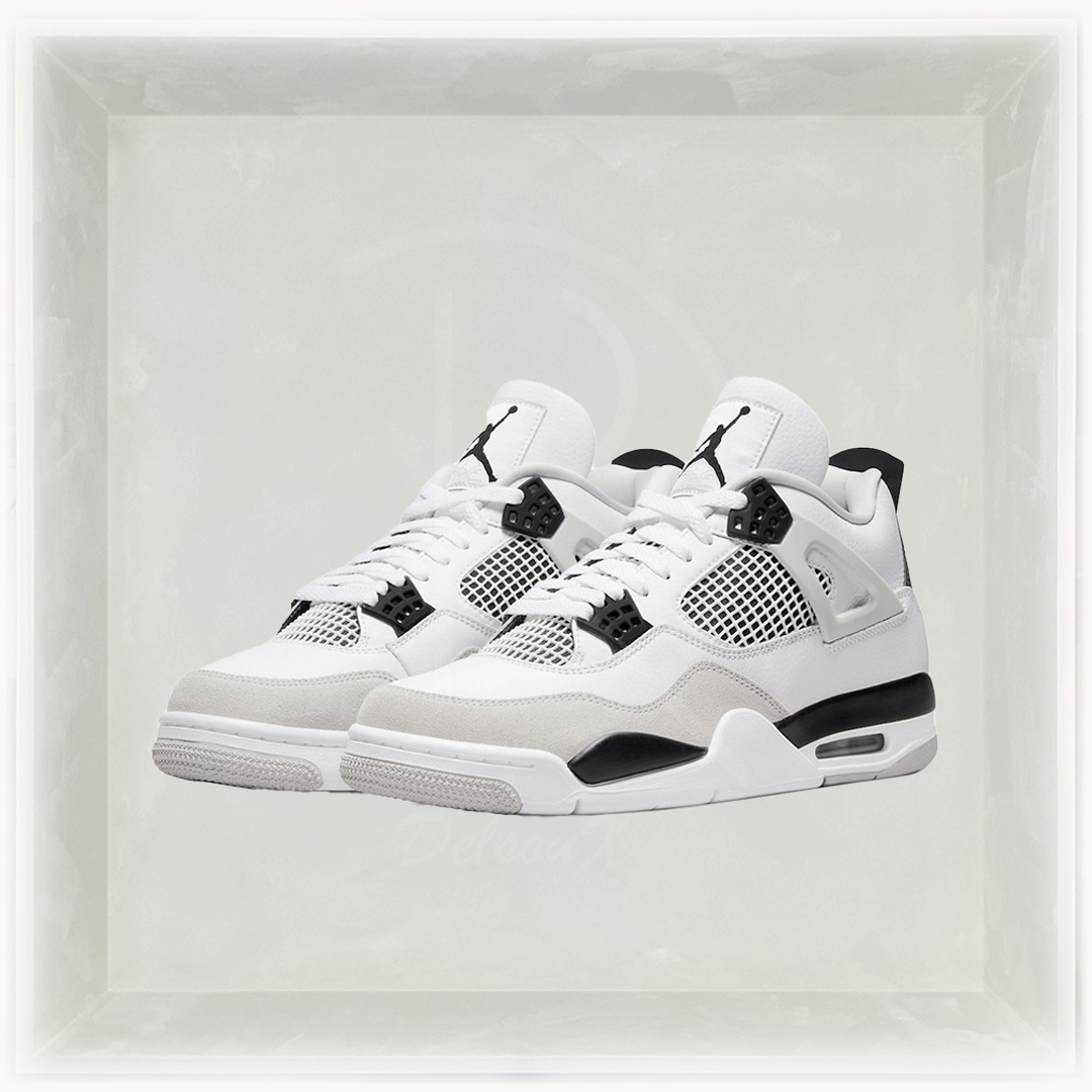 Nike Sneakers, Air Jordan 4 Retro ‘Military Black’ ♣️