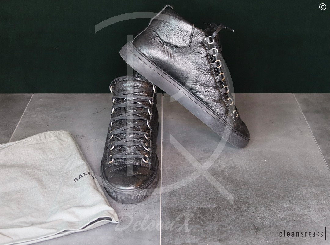 Balenciaga High 'Black Leather' Arena  (42) 🧍🏽