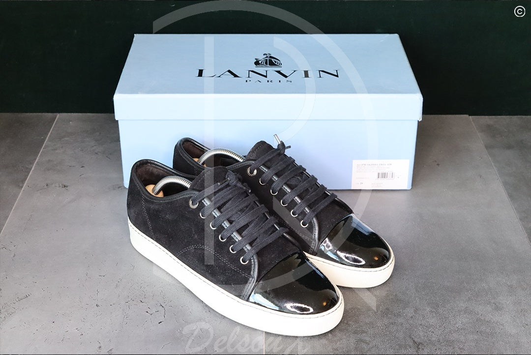 Lanvin ‘Black Suede' Lak Toe (40) ⬛️