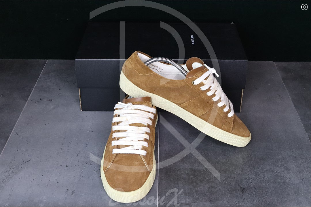 Saint Laurent 'Brown Suede' Soho Court (41) 🍔