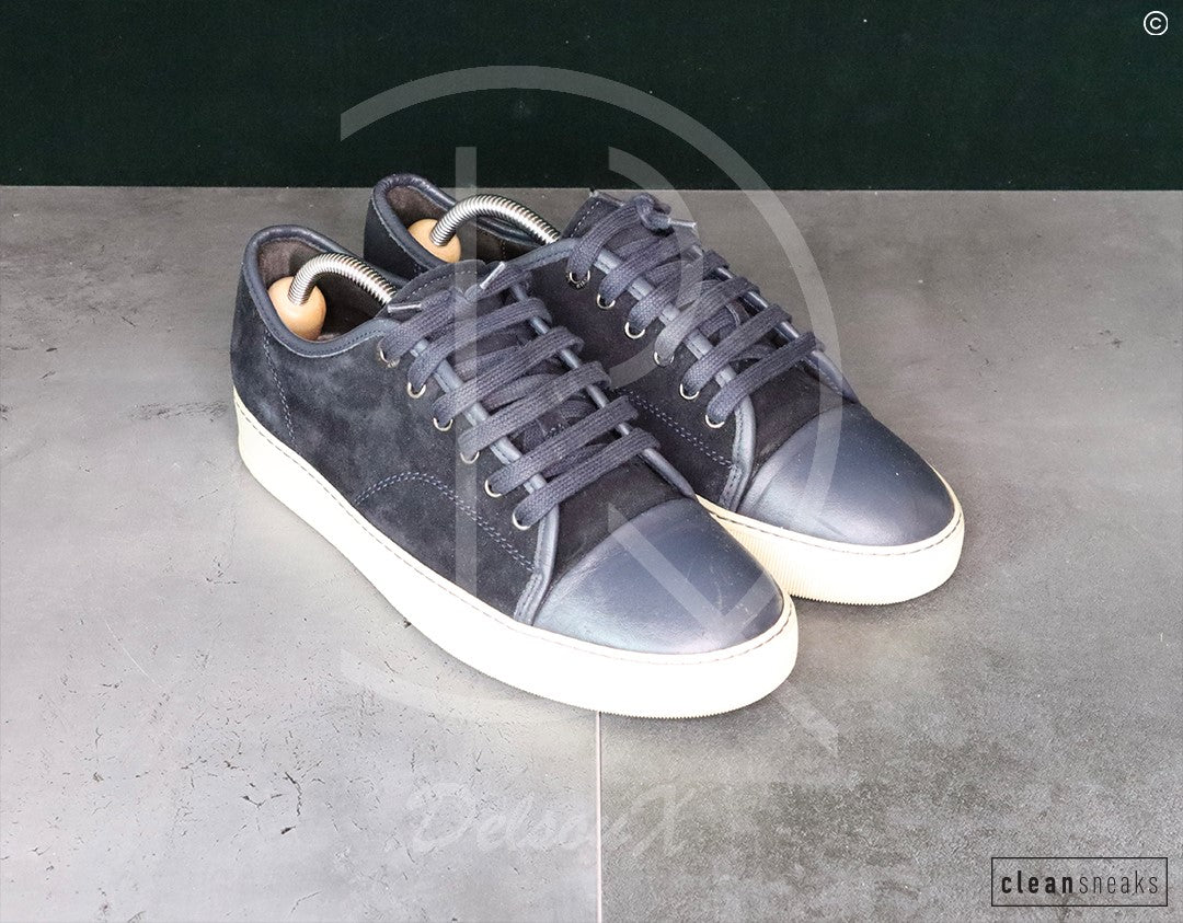 Lanvin 'Navy Suede' Mat Toe (40) 🤘🏽