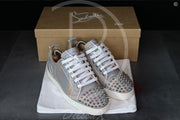 Christian Louboutin 'Multi Silver' Junior Spikes (41) 🪙