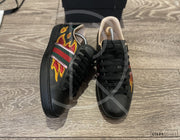 Gucci Ace 'Flames' Black Leather (42.5) 🔥