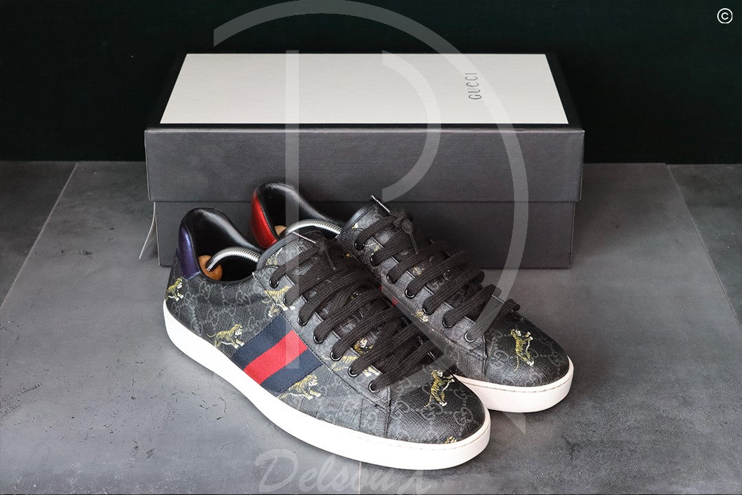 Gucci Ace ’Tiger’ Canvas (45) 🐯