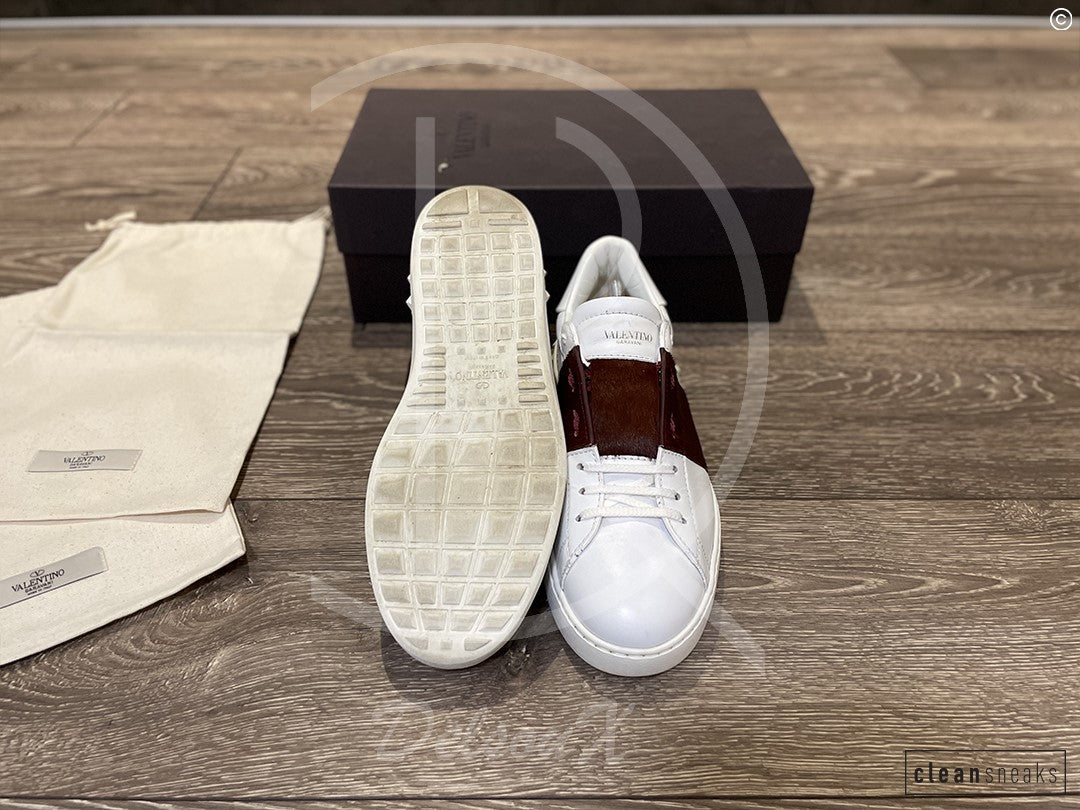 Valentino Open 'Pony Skin' Red Stripe (42.5) 🥸