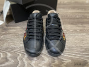 Gucci Ace 'Flames' Black Leather (41.5) ⚡️