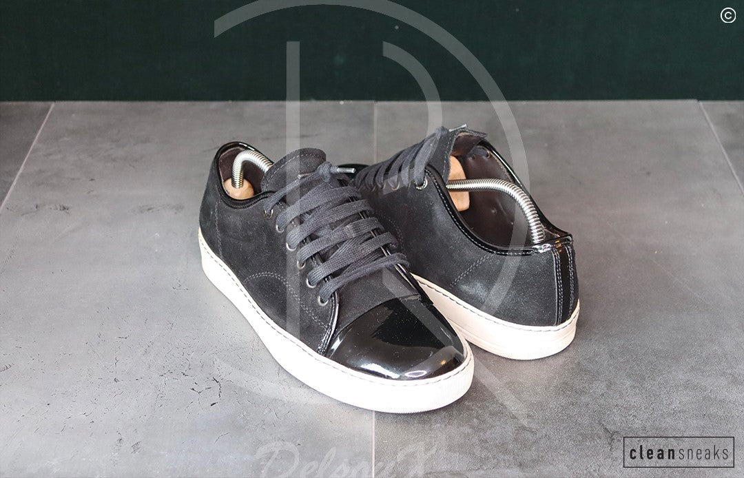 Lanvin 'Black Suede' Lak Toe (40) 🤠