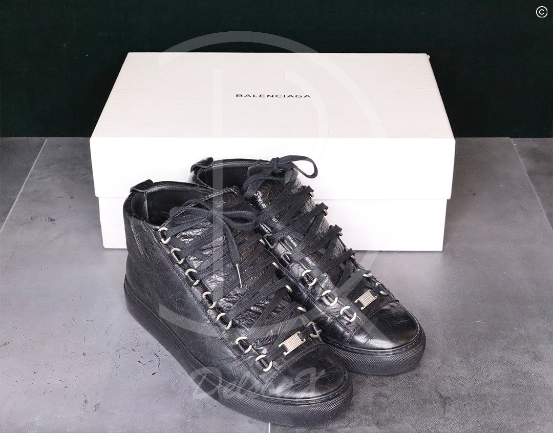 Balenciaga High 'Black Leather' 🤤 – Universe