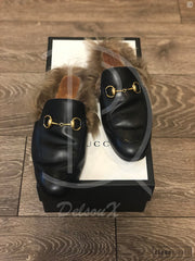 Gucci "Princetown" Fur Loafers (G7 / EU 41) 👟