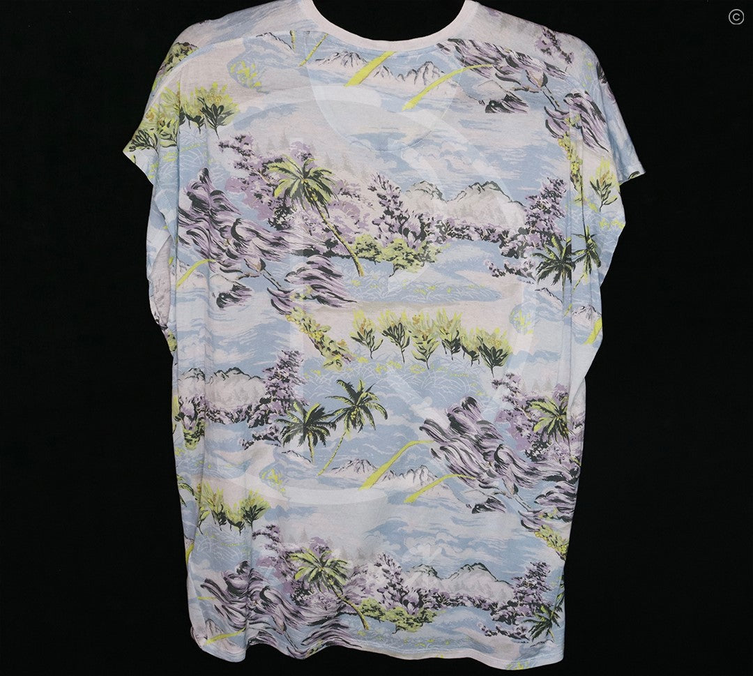 Saint Laurent T-shirt ‘Hawaii’ (M)