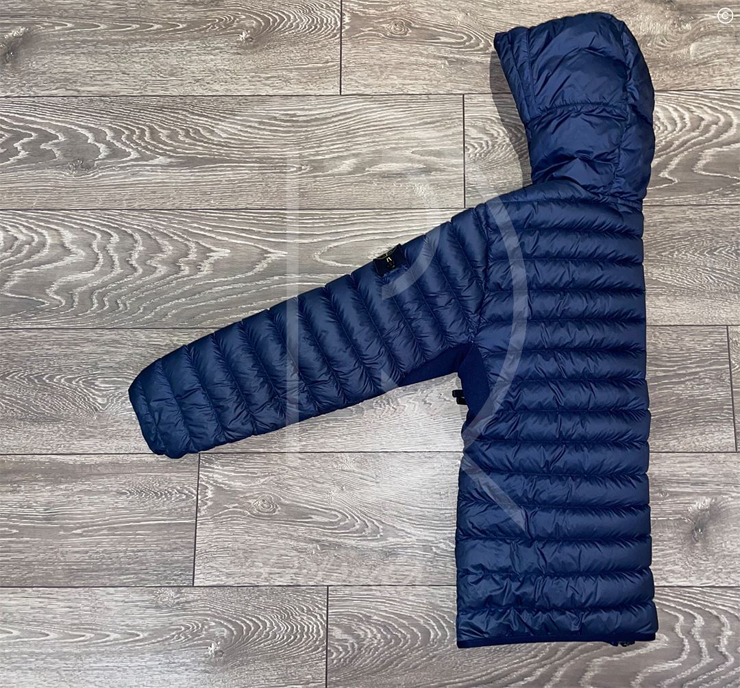 Stone Island 'Garment Dyed Micro Yarn Down' Navy Jacket (L) ⚡️