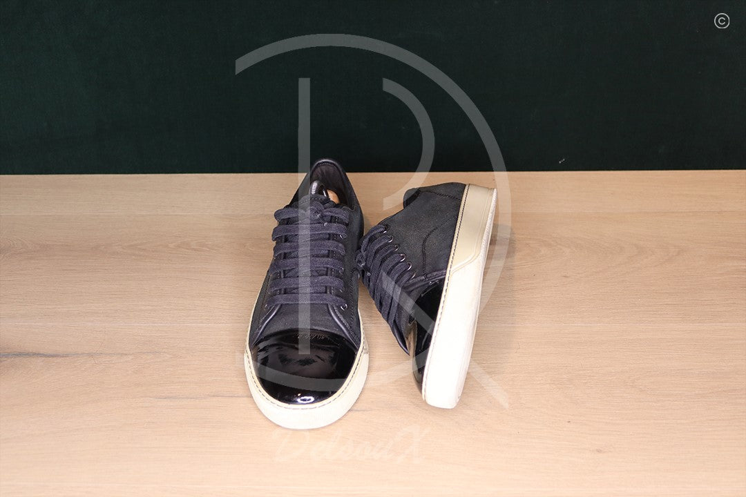 Lanvin 'Black Suede' Lak Toe (41) 🕴🏼