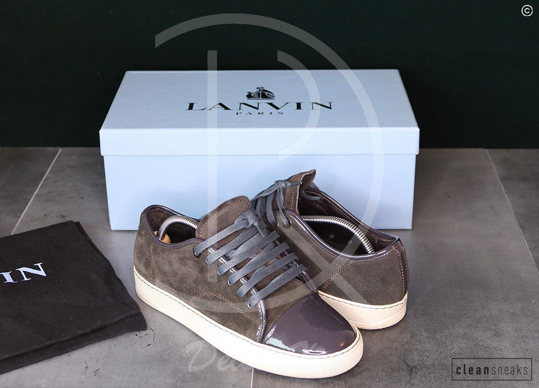 Lanvin 'Grey' Lak Toe  (40) ☀️