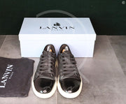 Lanvin ‘Black Suede' Lak Toe (40) 💂🏼‍♀️