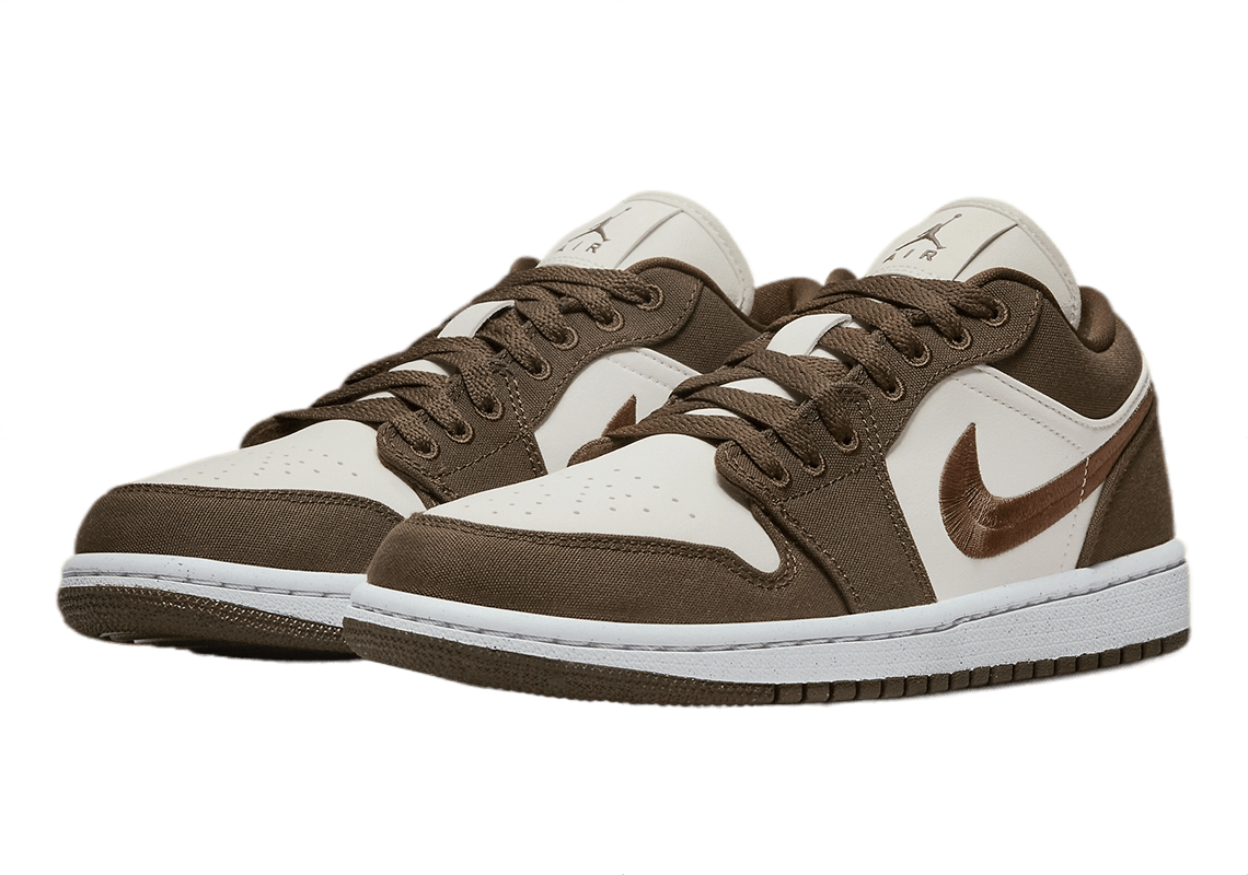 Nike Sneakers, Air Jordan 1 Low 'Light Olive’ (W) 🥥