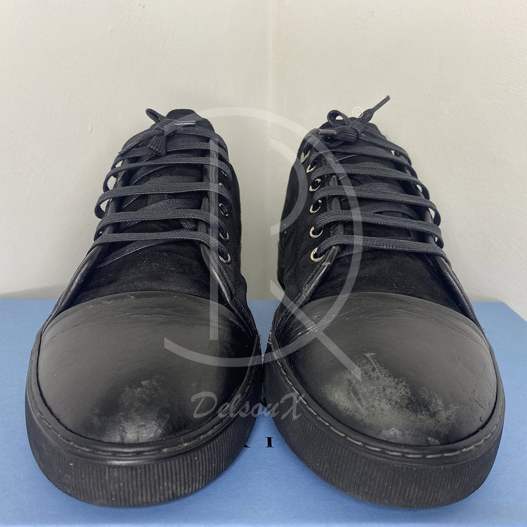 Lanvin 'Black Suede' Mat Toe (43) 🌤