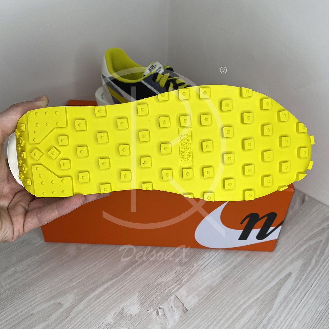 Nike Waffle LD X Sacai X Undercover 'Bright Citron' (43) 🔅