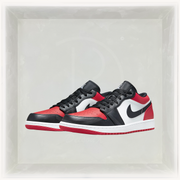 Nike Sneakers, Jordan 1 Low 'Bred Toe' 🏃🏽‍♂️