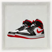 Nike Sneakers, Jordan 1 Mid 'Gym Red Black White' ⛩
